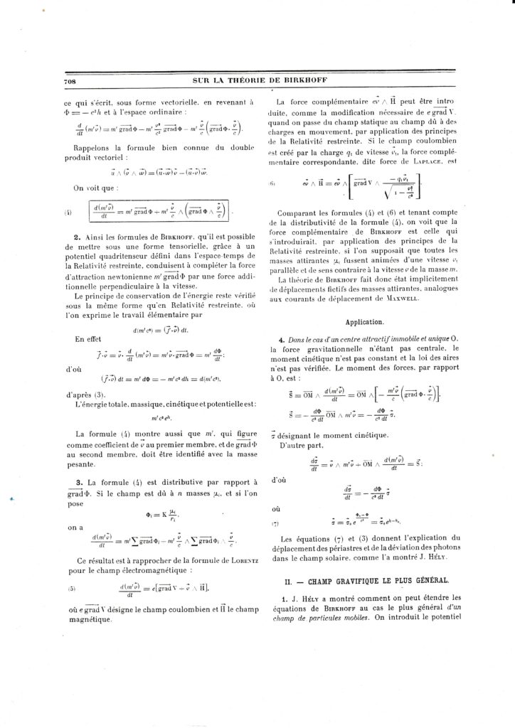 Extrait de La Revue Scientifique, n°3300, Déc 1948, pp707-710
